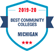 2019-20密歇根最佳社区学院徽章